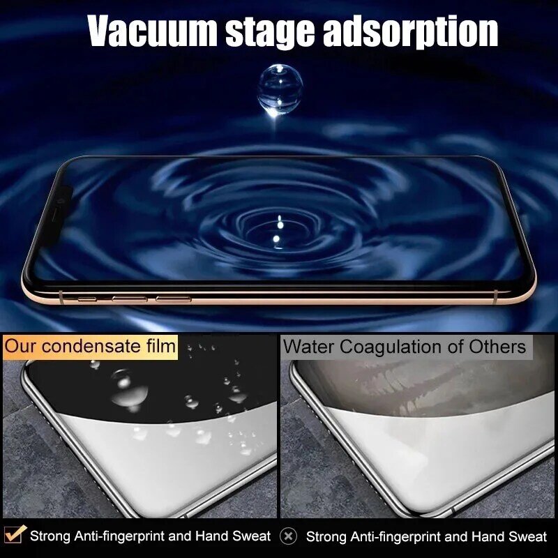 1000D Full Cover Hydrogel Film For iPhone 12 11 Pro MAX mini Screen Protector iPhone 6 7 8 6s Plus SE 2020 XR X Xs Max Not Glass