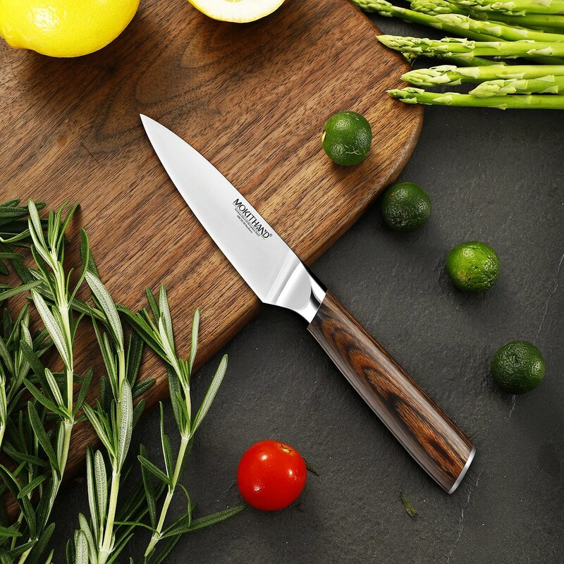 Coltello da cucina coltelli da cuoco giapponesi Set professionale germania 1.4116 coltello da pane Santoku vegetale in acciaio al carbonio per cucinare