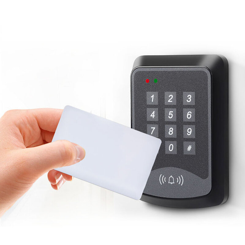 125Khz RFID klawiatura System kontroli dostępu urządzenie maszyna czytnik kart RFID System blokady drzwi 1000 użytkownika piloty pokrywa 1000 użytkowników