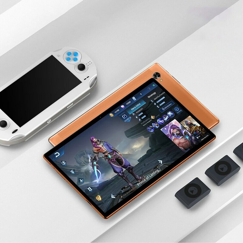 M40 Pro Tablette Android 8GB + 256GB Tablet Lcd 10 Inci Pensil Tablet Layar Sentuh 10Core Tablet Grafis Android Tablet Laptop