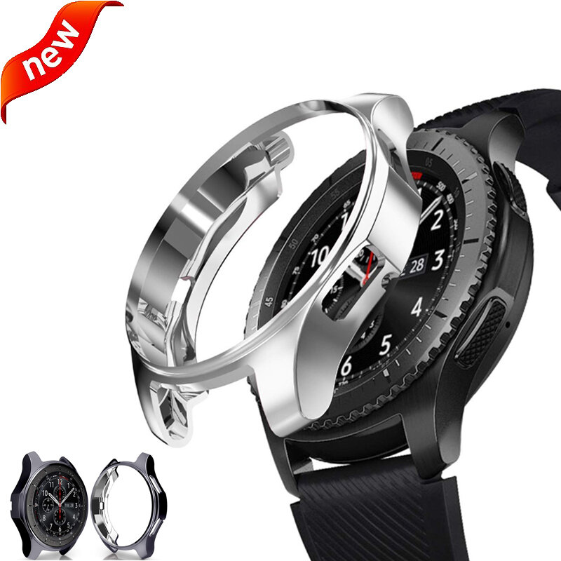 นาฬิกาสำหรับSamsung Galaxyนาฬิกา46มม.42มม./เกียร์S3 Frontier All-Aroundป้องกันกันชนกรอบสมาร์ทนาฬิกาอุปกรณ์เสริม