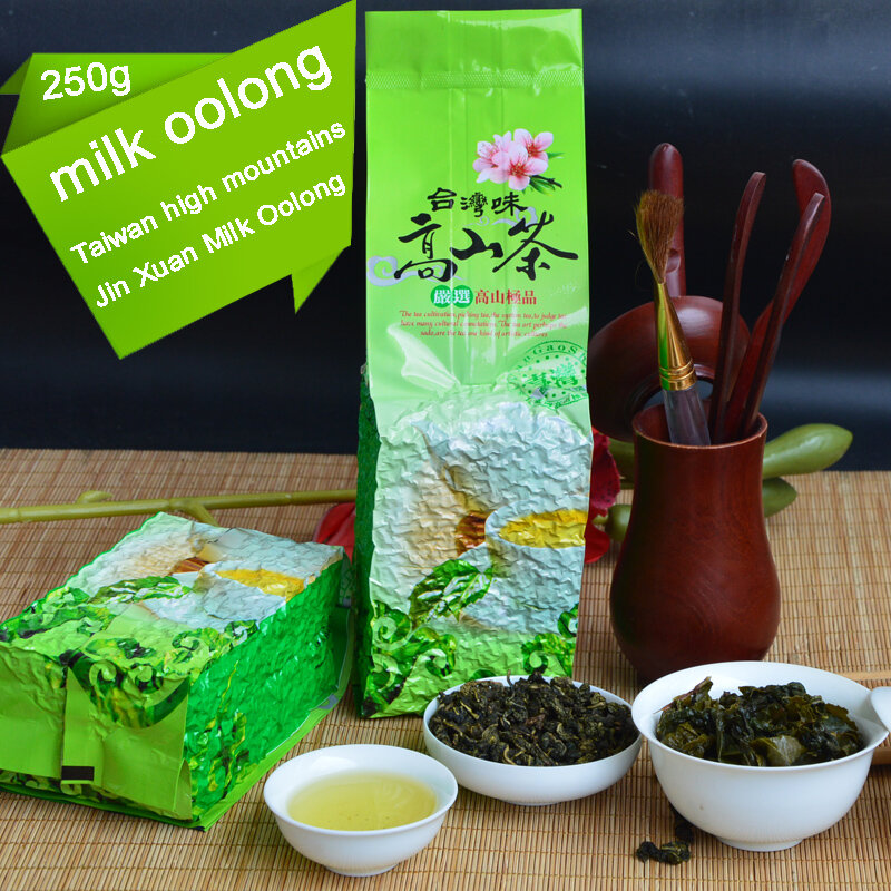 Té Oolong de leche Jin Xuan de las montañas altas de Taiwán para el cuidado de la salud con sabor a leche para perder peso