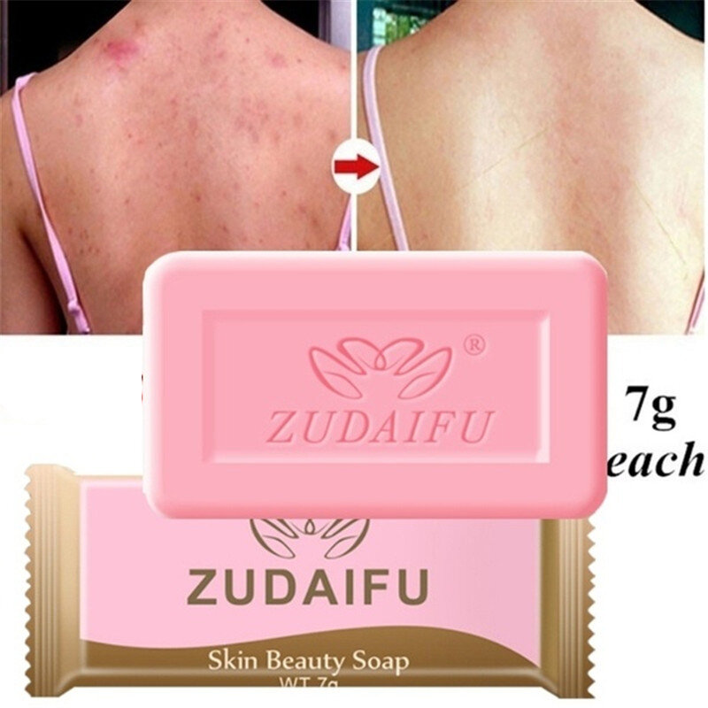 Zudaifu sapone allo zolfo Anti-acari Anti-acne sapone detergente per il corpo trattamento della pelle Acne psoriasi seborrea Eczema saponi Anti funghi