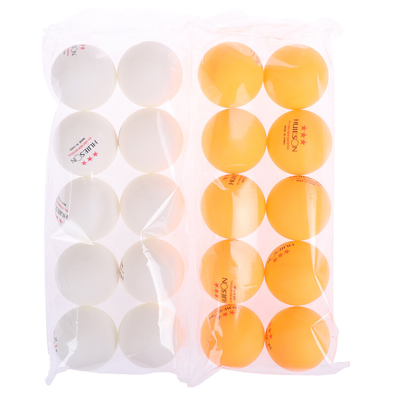 10個新素材卓球ボール40 + ミリメートル直径2.8グラム3スターabsプラスチックピンポンボール卓球トレーニング