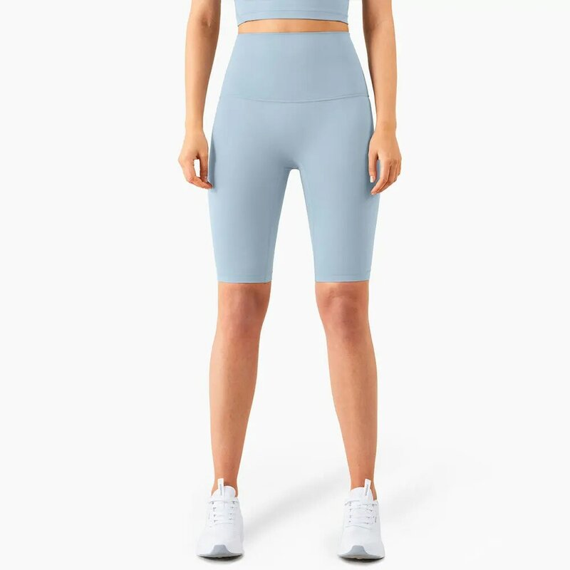 Женские спортивные шорты-бермуды MYS, велосипедные шорты с защитой от обнаженных швов и высокой талией для спортзала, фитнеса и йоги, 2021