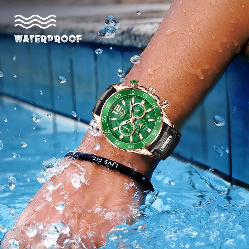 Relogio Masculino 2021 Neue Sport Herren Uhren LIGE Top Marke Luxus Silikon Uhr Männer Quarzuhr Wasserdichte Armbanduhren + Box