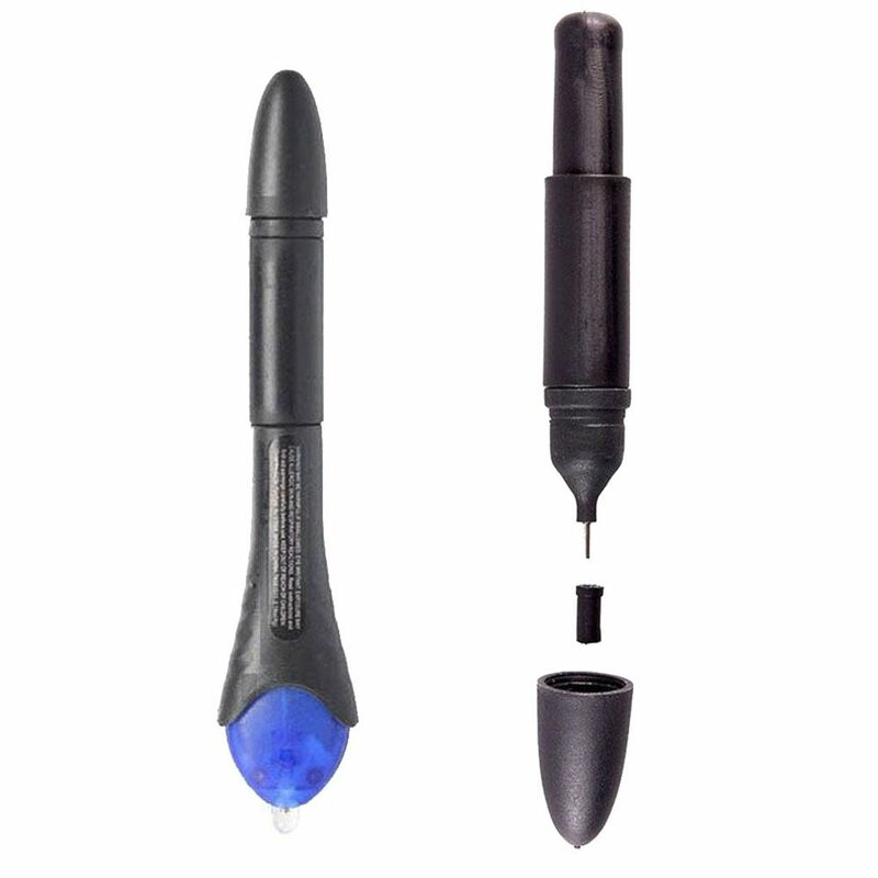 Bolígrafo de pegamento líquido de fijación rápida, herramienta de reparación de luz UV, compuesto de soldadura de plástico líquido súper alimentado, suministros de oficina, 5 segundos