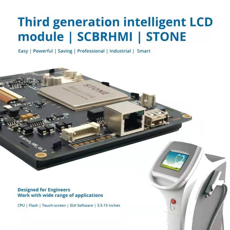 Inteligentny 3.5 Cal HMI wyświetlacz TFT LCD moduł z ekranem dotykowym + płyta kontrolera + oprogramowanie