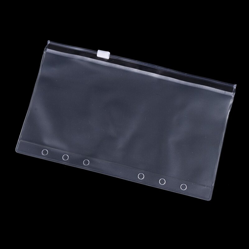 Travel Accessories A5/A6/A7 Transparent Traveler Notebook Diary Planner Zipper Bag Filing Products
