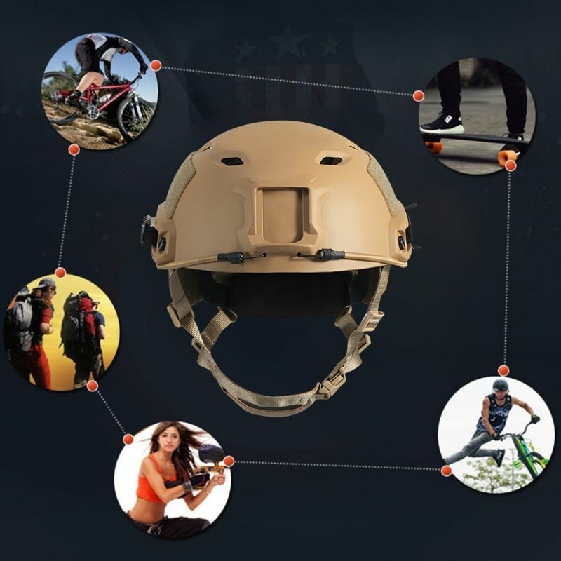 고품질 빠른 헬멧 bj스타일 헬멧 군사 전투 헬멧 사냥 슈팅 야외 스포츠 CS 승마 폭동 보호