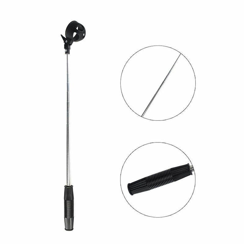 Телескопический совок для гольфа с ретривером, автоматическая блокировка совка, совок с автоматической блокировкой