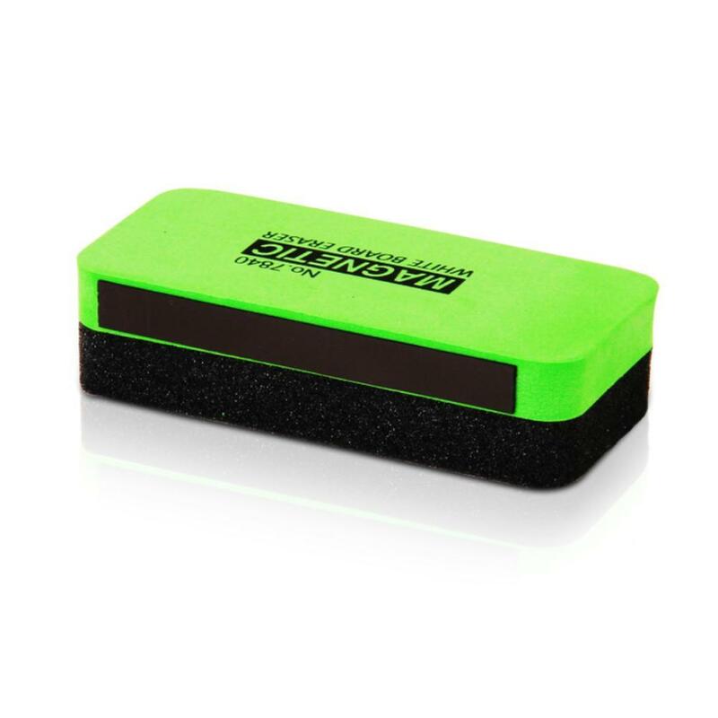 1Pcs Random Color Blackboard Eraser Magnetic White Green Office Marker School Creative Eraser Tool 2021 Whiteboard Cleaner C1V2
