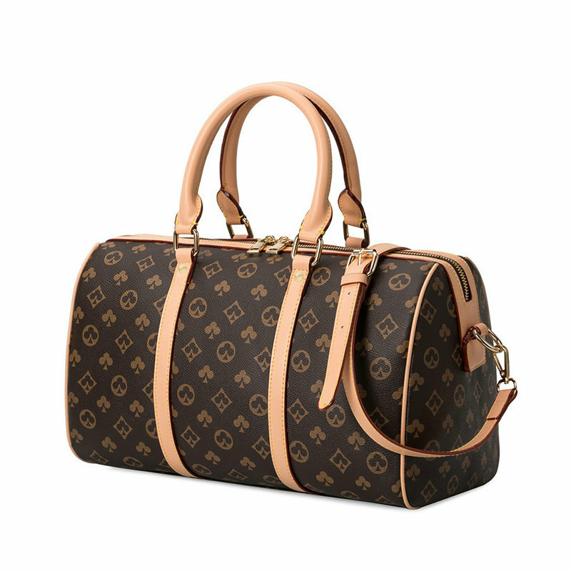 Bolsa de viagem luxuosa feminina, sacola de viagem vintage para homens, grande capacidade, fashion, bolsas de mão, bagagem de viagem