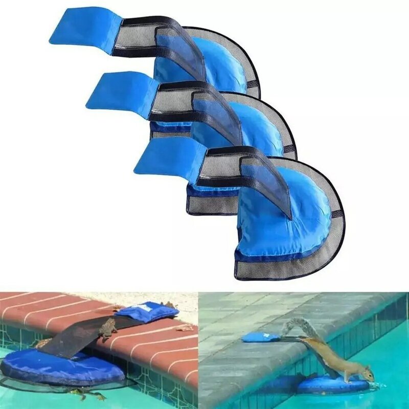 Filet de fuite flottant pour grenouilles, accessoires de piscine en pente