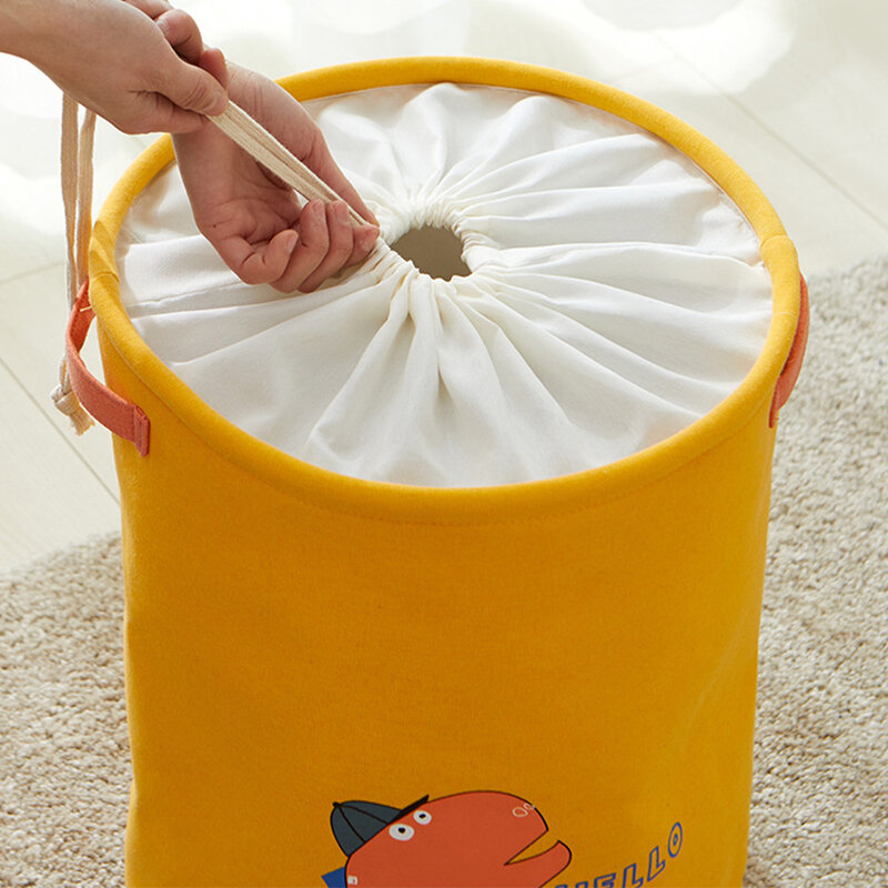 Duża pojemność składany kosz na pranie przechowywanie rozmaitości wiadro stojące zabawki przechowywanie odzieży Box Beam usta pyłoszczelna Organizer