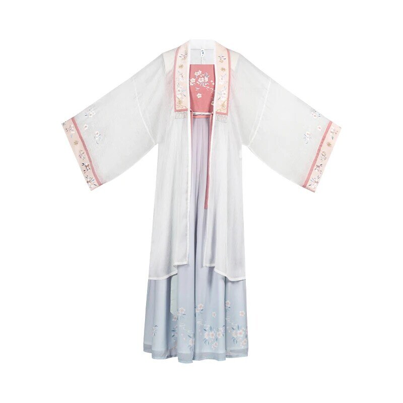 Оригинальное улучшение повседневной одежды в ханьском стиле, женская летняя юбка на завязках