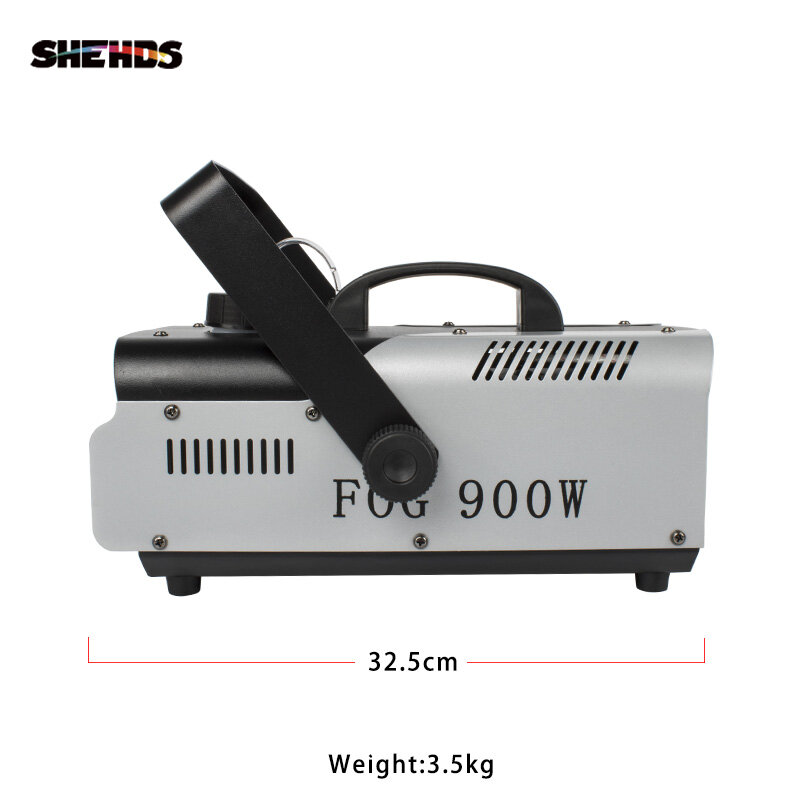 SHEHDS 1500W 연기 기계 DMX512 LED 안개 기계 Pyro 수직 Fogger 기계 원격 또는 와이어 제어 단계 안개 기계