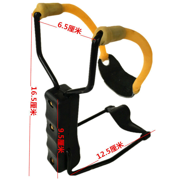 High-quality powerful slingshot professional slingshot, outdoor hunting steel slingshot with wrist support milk tape