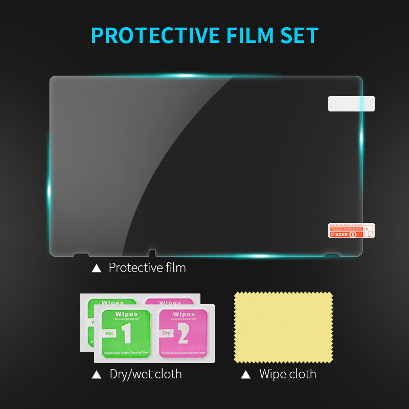 ข้อมูลกบ 2 Pcs HD Ultra Thin Screen Protector ป้องกันฟิล์มสำหรับ Nintendo สวิทช์คอนโซล NS หน้าจอผิว