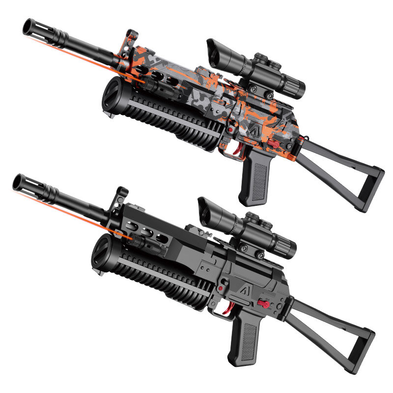 Bison A55D hand-in-one-wasser pistole maschinenpistole mit kugeln zu essen huhn spielzeug pistole
