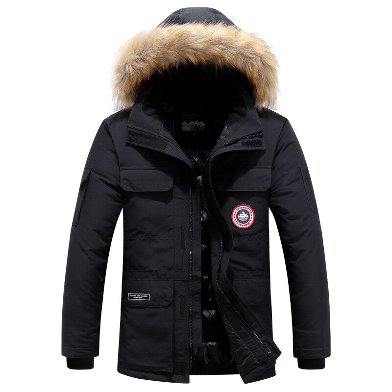2021男性の冬の綿のジャケットの男性の冬のジャケットのファッション厚みカジュアルジャケットM-6XL