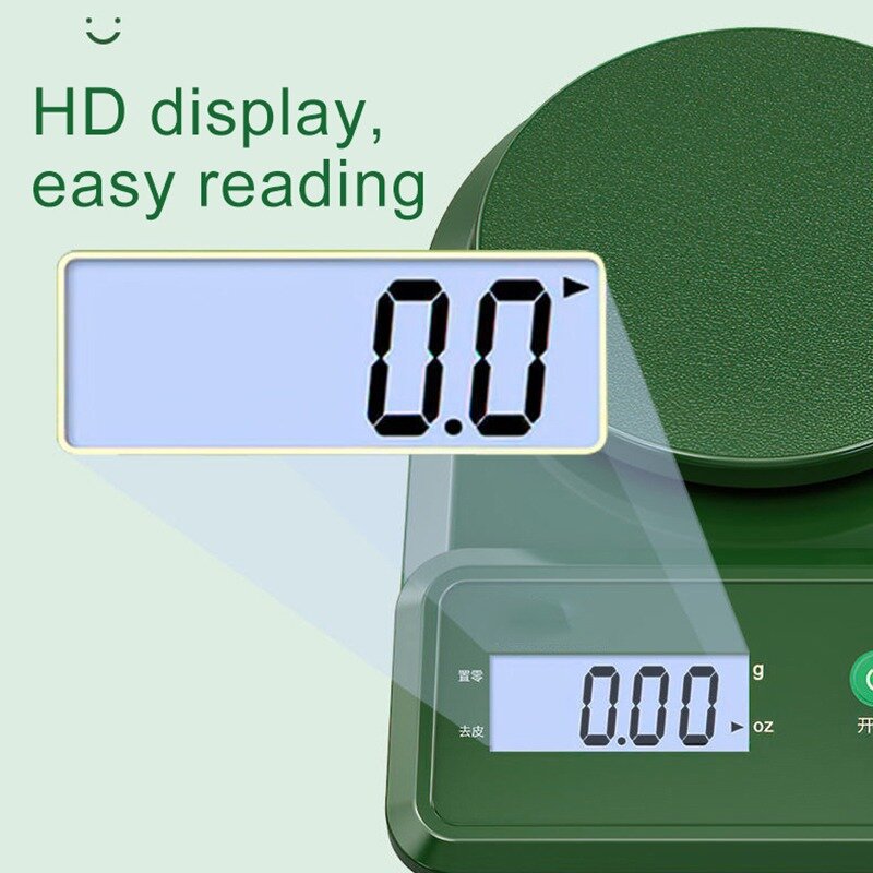 Báscula de cocina hogar balanza Digital electrónica Mini escalas comida dieta café de acero inoxidable peso accesorios de cocina