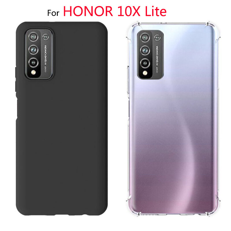 HONOR-funda transparente de TPU para teléfono móvil, carcasa de silicona suave mate para Huawei honor 10X Lite, DNN-LX9, 10X lite