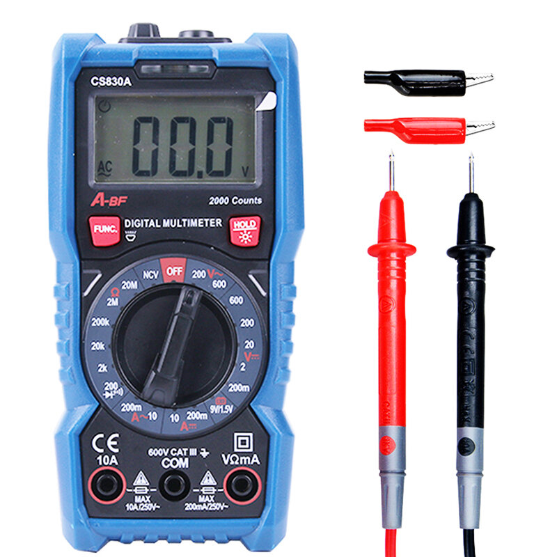 A-BF Soldering iron kits with Digital Multimeter Auto Ranging 6000 counts AC/DC 60W 220V Adjustable Temperature welding solder
