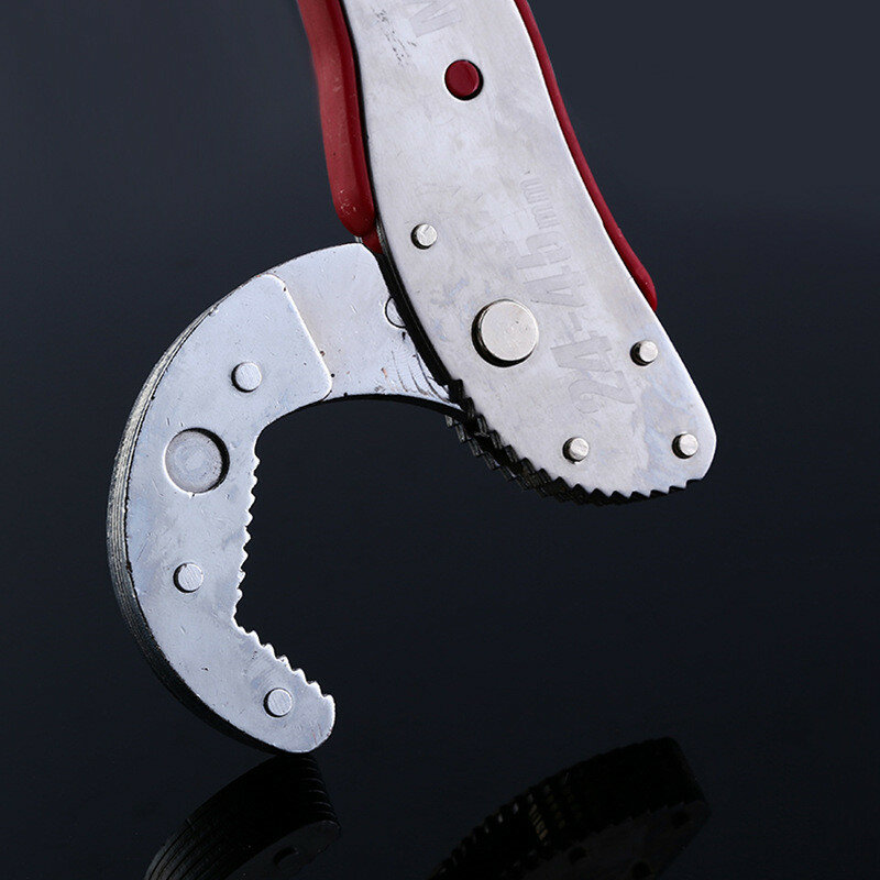 Chave mágica ajustável multi-função finalidade ferramentas chave inglesa 9-45mm universal chave de tubulação de mão em casa ferramenta rápida aperto snap