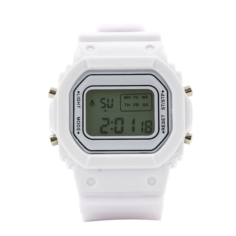 Nowy aplikator z miękkiego silikonu zegarek Led wodoodporny sport tydzień kalendarz dzieci zegarek Reloj cyfrowy Mujer Relogio Feminino chłopiec dziewczyna zegar na prezent