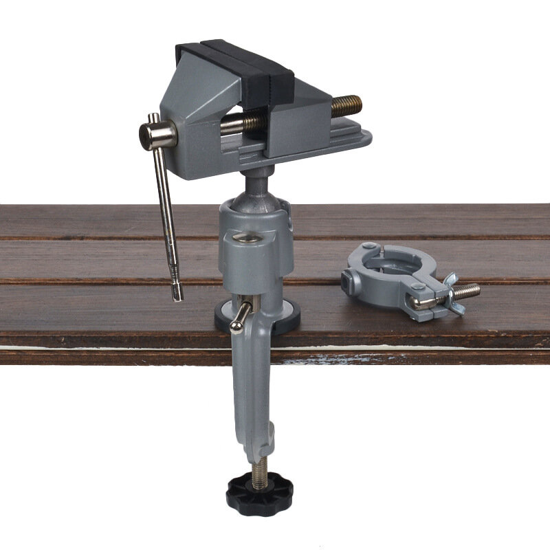 360 Clamp 2 In 1 Schraubstock Tabelle Grinder Halter Bohrer Stand Dreh Werkzeug für Handwerk Modell Gebäude Metall Arbeits handwerk Elektronische