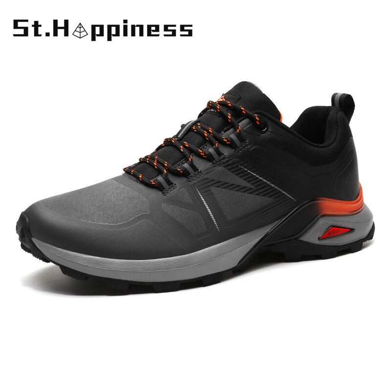 Sepatu Pria Baru 2021 Sneakers Jalan Kasual Jaring Ringan Fashion Sepatu Hiking Antiselip Luar Ruangan Zapatos Hombre Ukuran Besar 50