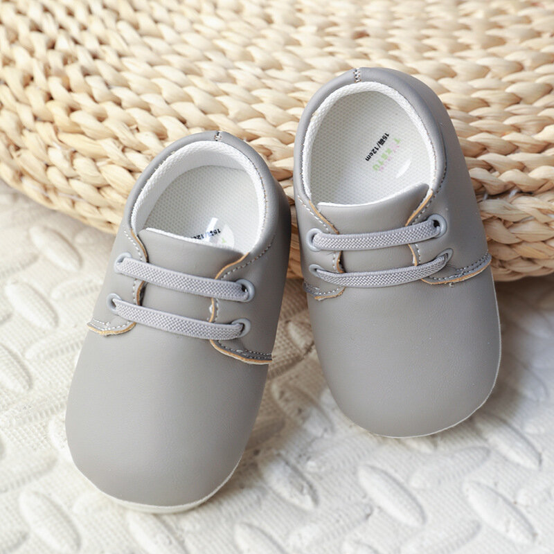 جديد لينة أحذية من الجلد الربيع والخريف الرجال والنساء طفل حذاء طفل صغير حذاء طفل لينة وحيد 10.5-13 سنتيمتر الوليد حذاء طفل صغير