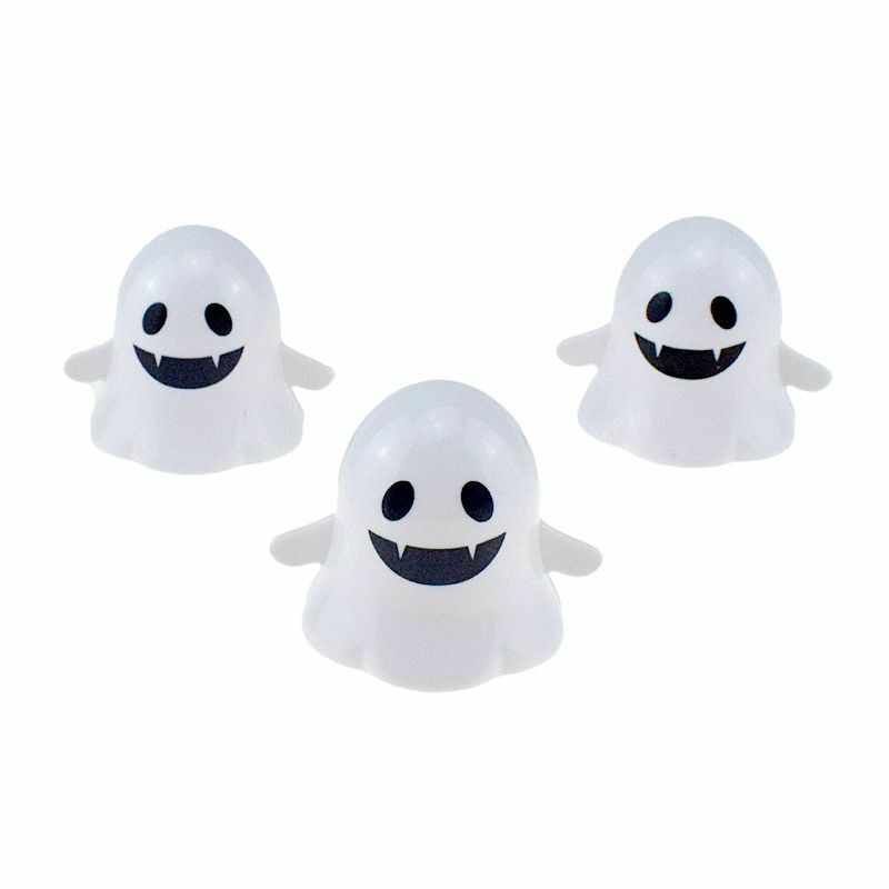 1pcs Cute Elf Winding Clockwork Winding Plastic White Ghost Halloween Christmas Small Gifts for Children's Toys