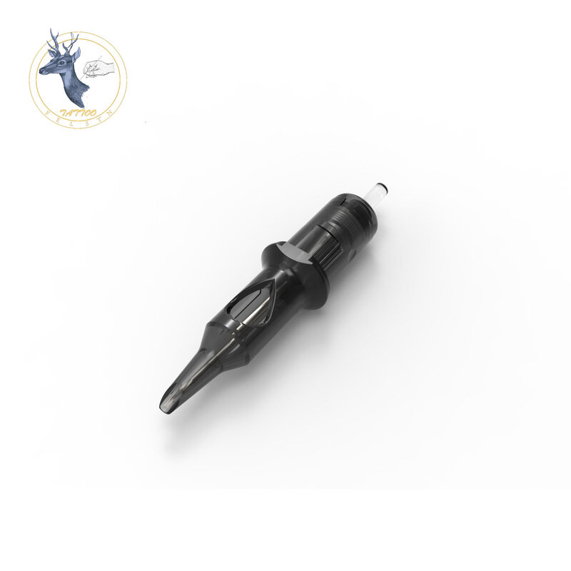 FEL 20pcs Tattoo Cartridge Needle 0.35mm RL RS M1 Disposable Tattoo Pen Needle Permanent Makeup For Cartridge Machines Grips