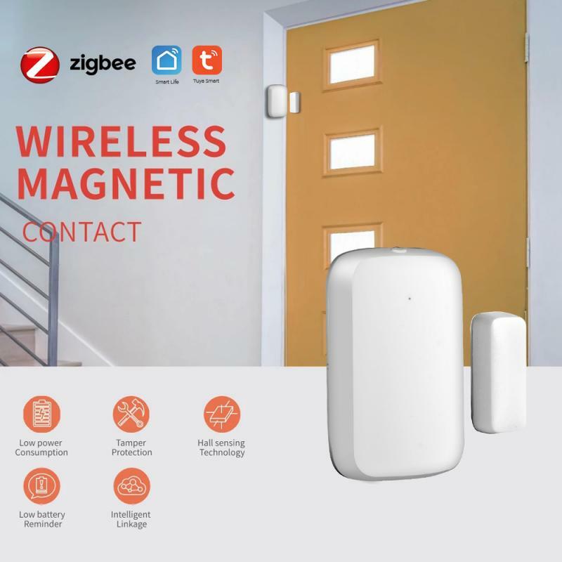 EWelink – capteur de porte et fenêtre sans fil, pour maison intelligente, ZigBee, télécommande, application