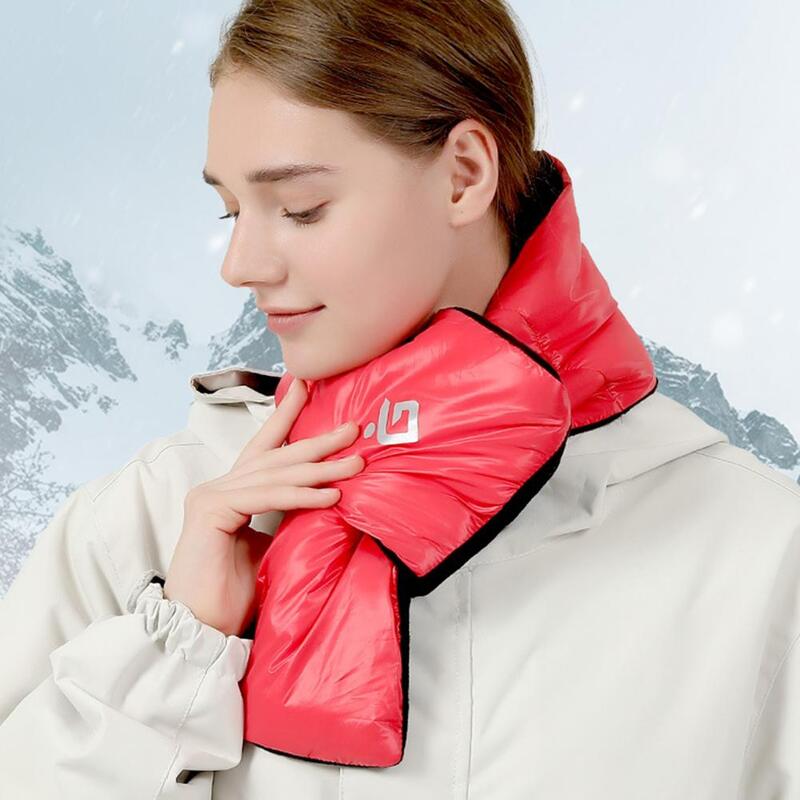 Bufanda de terciopelo con capa más gruesa para el cuello, bufanda de invierno a la moda, mantiene el calor