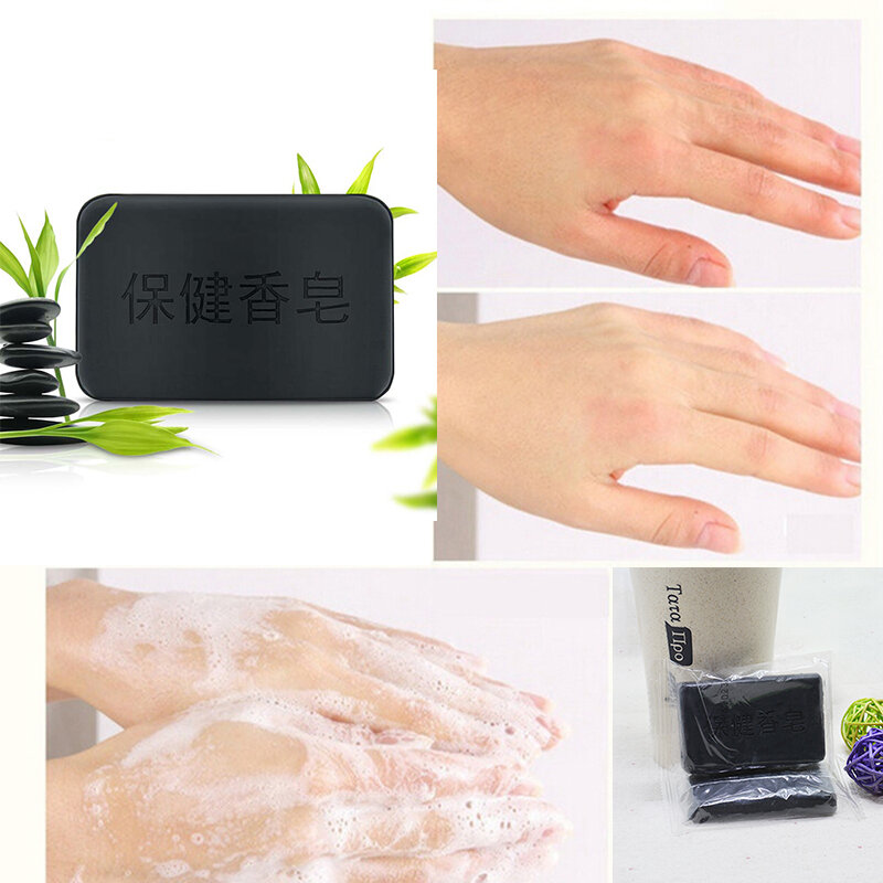 40g Soap For Face Or Bath Soap Tourmaline Tourmaline Soap Minerals Inhibitory Beauty Effective Removal Of Toxins Active Energy