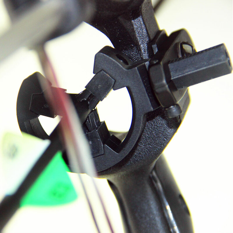 Sport all'aria aperta freccia riposo lega di alluminio plastica sinistra destra composto spazzola per baffi tiro con l'arco attrezzatura da campeggio portatile