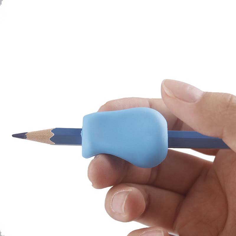 3PCS Children Writing Pencil Pen Holder Kids Learning Practise Silicone Pen Aid Grip Posture Correction Device for Students Tool
