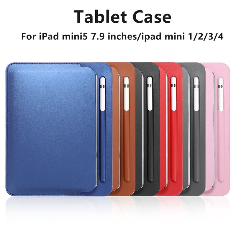 Compatible iPad mini 7.9-inch protective cover iPad mini5 sleeve protective cover ipad mini1 / 2/3 / 4-inch Apple pencil can