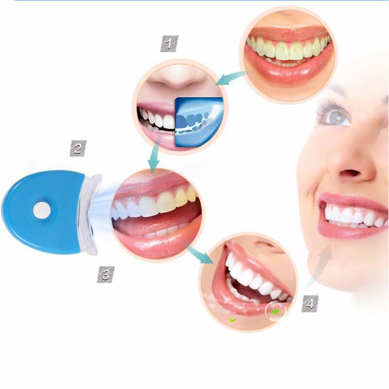 Teeth Whitening Professional Home Use LED Beauty Dental Equipment Mini Portable Bleaching Bright White Teeth Health Oral Care