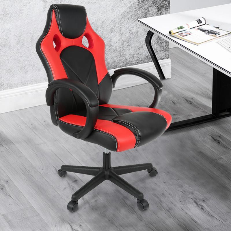 Kafejka internetowa LOL profesjonalny fotel gamingowy krzesło do pracy na komputerze PU skórzane krzesło biurowe 360 obrót WCG fotel wyścigowy artykuły domowe