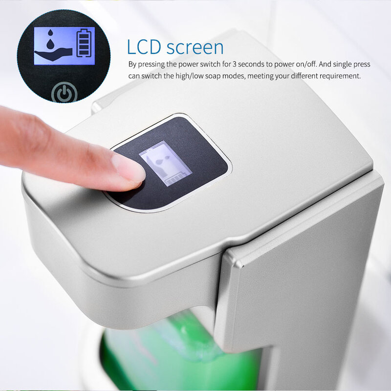 500 ML Infrared Motion Sensor ABS Hand Sanitizer Dispenser For Bathroom And Kitchen Non-Contact Foam Soap Dispenser Waterproof
