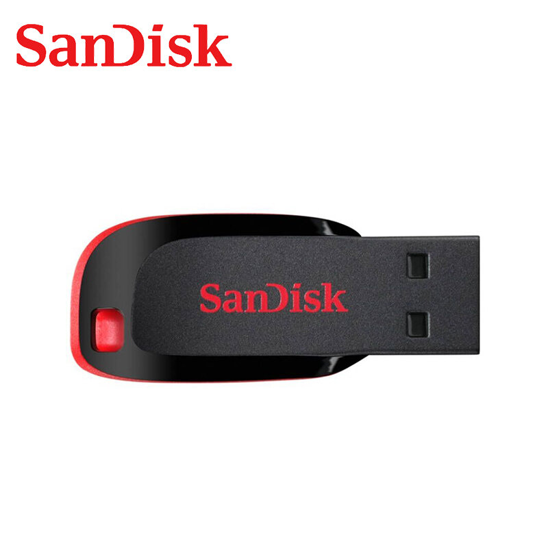 SanDisk CZ50 USB 플래시 드라이브 128GB/64GB/32GB/16GB 펜 드라이브 Pendrive USB 2.0 메모리 스틱 플래시 드라이브 USB 디스크 usb 플래시
