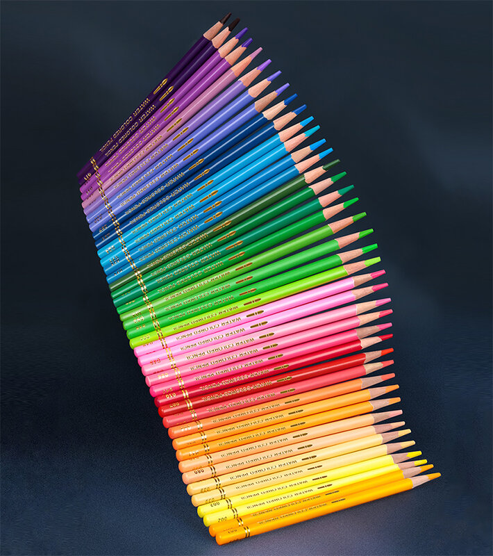 XSYOO 24-120 ألوان 3 مللي متر المهنية رسم النفط قلم رصاص ملون المائية رسم مجموعة أقلام رصاص لتلوين اللوازم المدرسية طالب