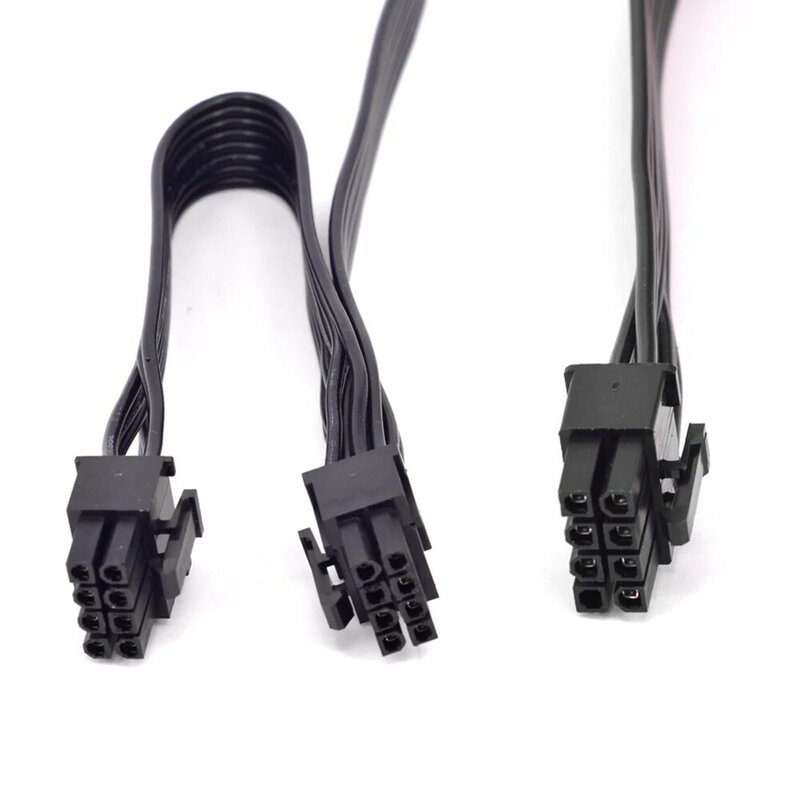 PCI express GPU 8pin to Dual 6+2Pin 8 Pin Power supply Cable PCI-e Graphics card 8pin 1 to 2 power cord For Corsair CS series