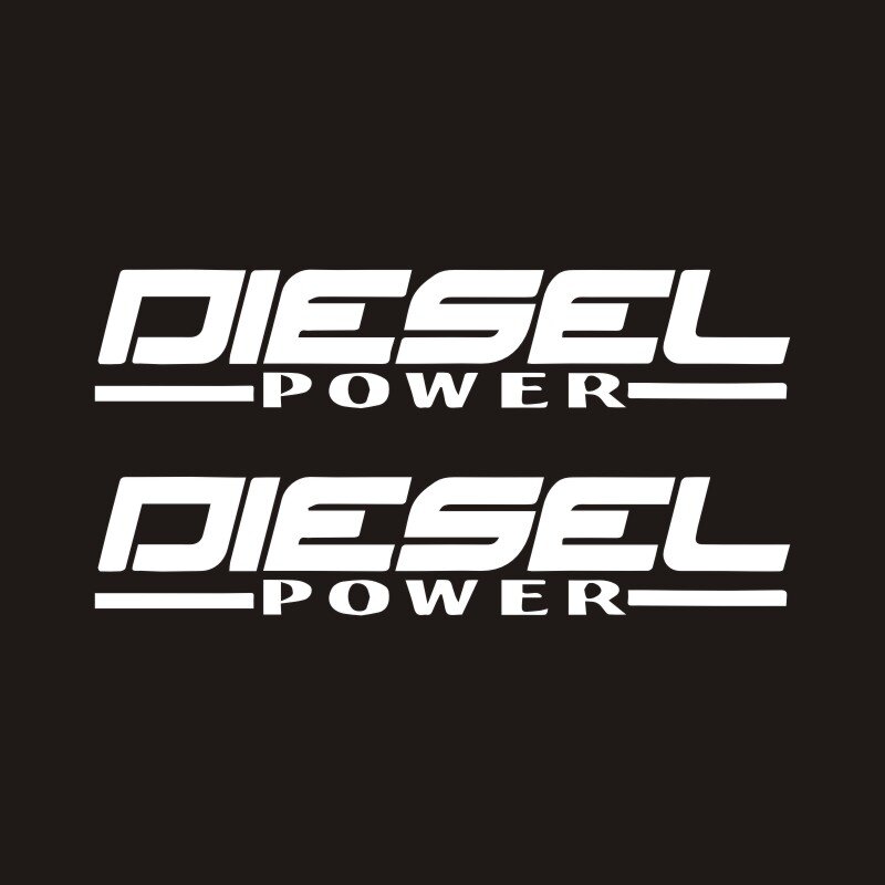 Diesel moc naklejki JDM szyby samochodowe naklejki odblaskowe wodoodporna fajne naklejki akcesoria do modyfikacji dla mazda toyota honda bmw