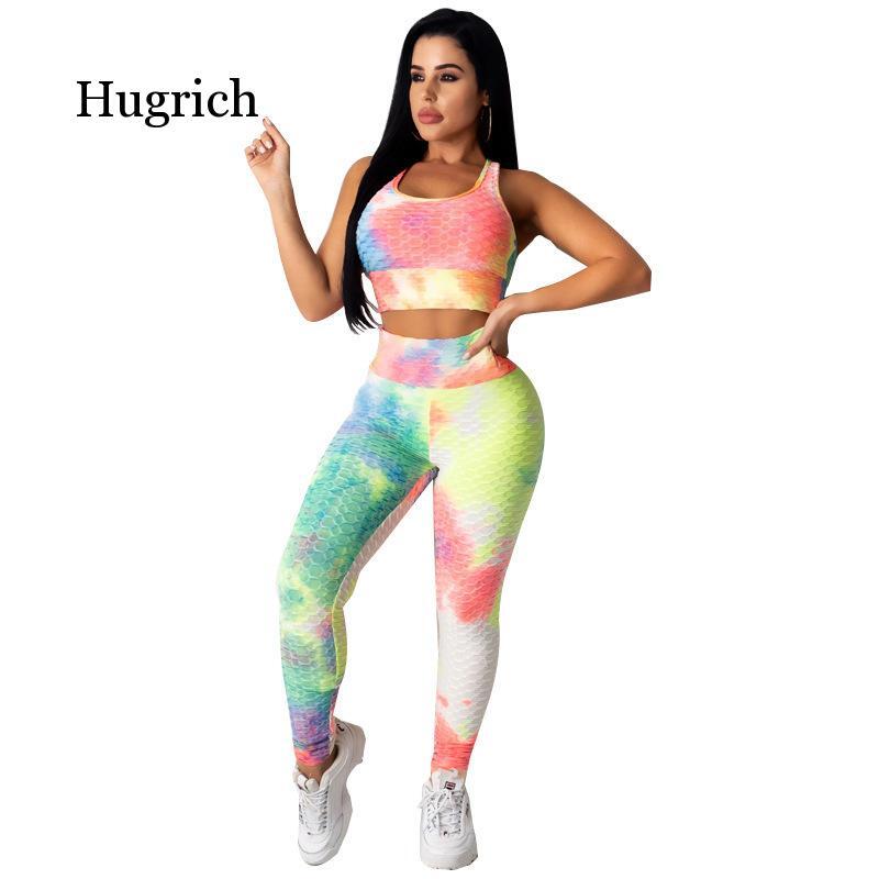2021 Summer Autumn High Quality 2 Pieces Set New Short Waistcoat and Bottoms Sports Wear for Women