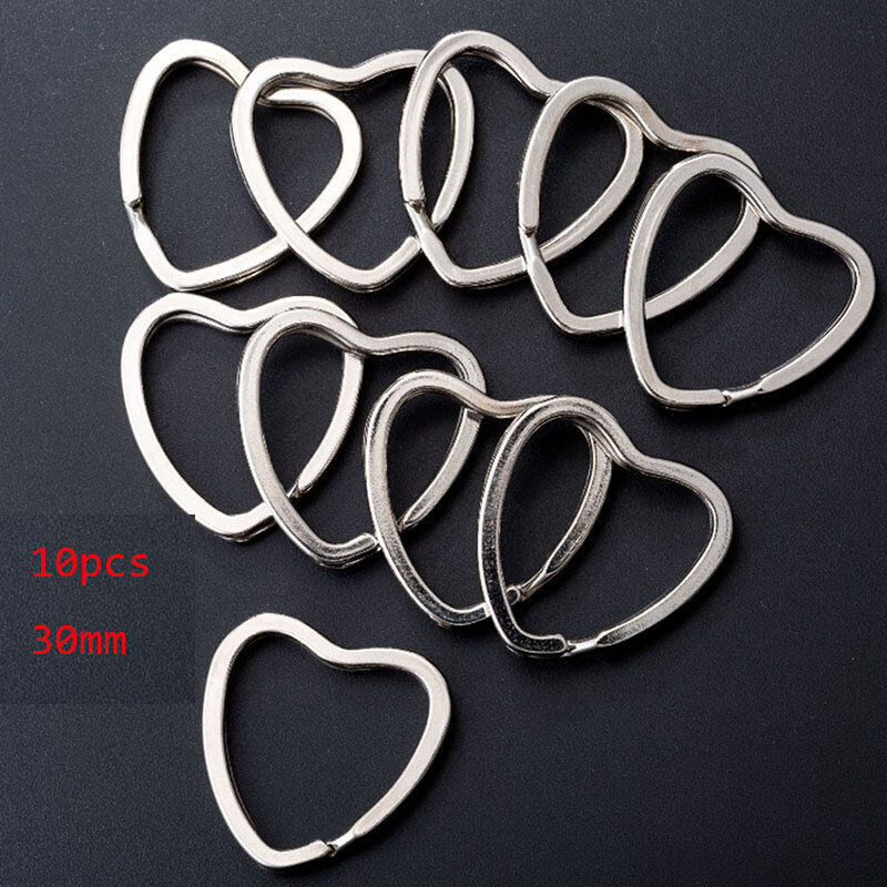 10pcs Metal Swivel Trigger Lobster Clasps Clip Snap Hook Bag Parts Findings Clasps Key Chain Ring Craft